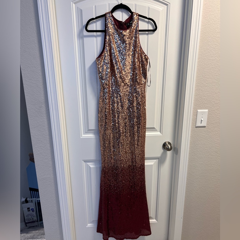 Sequin Ombré Gown from Lulus
